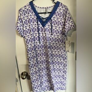 LuLu B SPF 50 dress Smooth Stretchy Lace Size Women’s Medium Dress